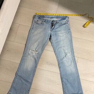 Vintage Y2K low rise lucky jeans